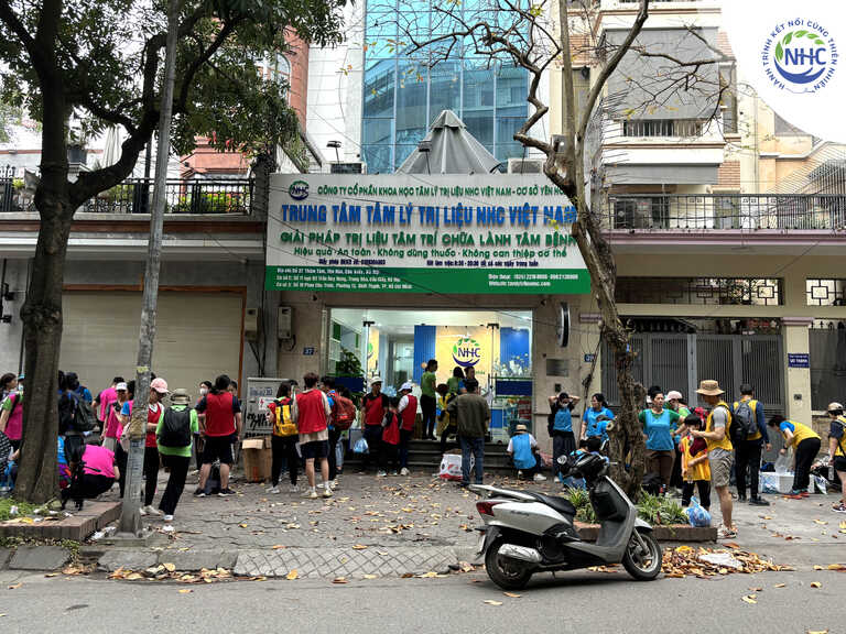 Khởi hành tại Trung tâm Tâm lý trị liệu NHC Việt Nam cơ sở Yên Hòa