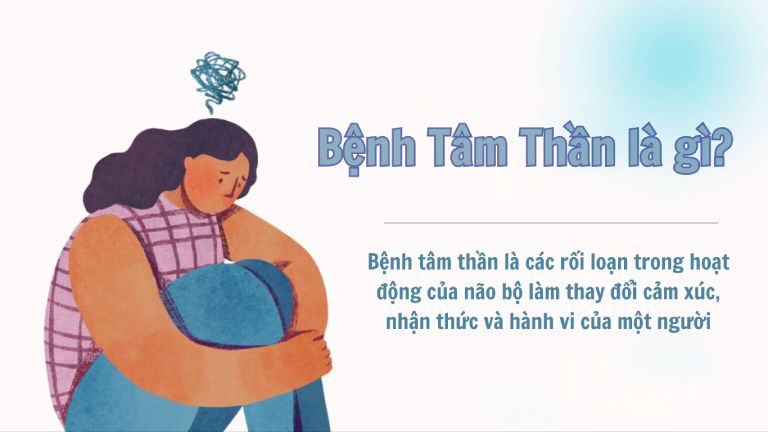 Bệnh tâm thần xảy ra rất phổ biến ảnh hưởng và làm thay đổi suy nghĩ, cảm xúc và hành vi của người bệnh