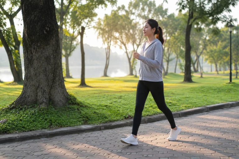 Đi bộ ngoài trời là một cách giải toả tâm trạng buồn chán